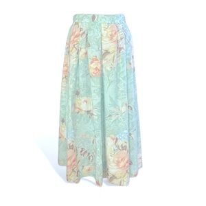 Vintage Worthington Midi Floral Skirt